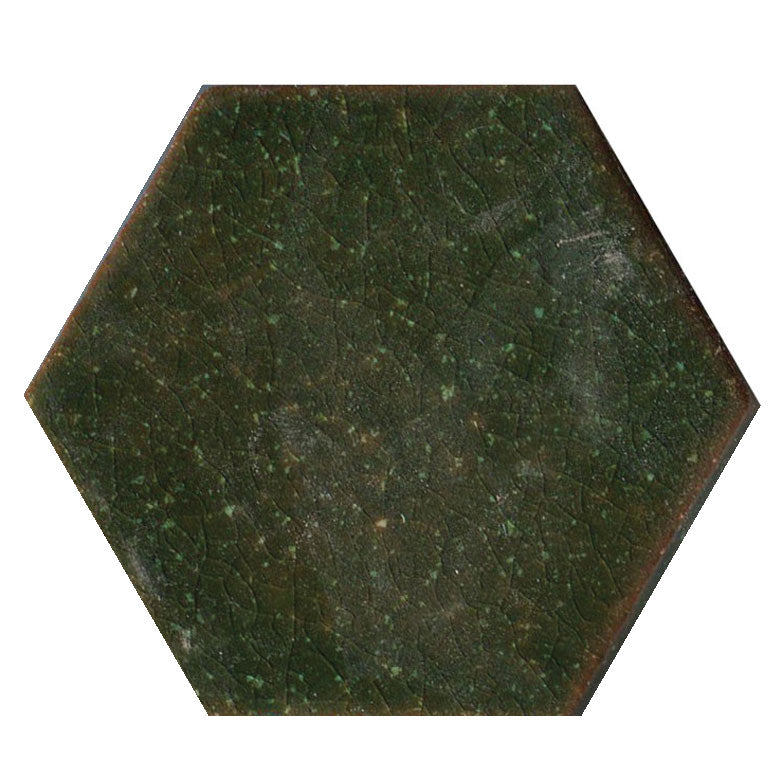 Lime Green Hexagon Tile